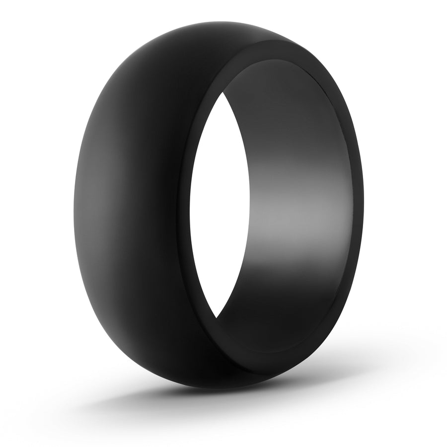 Black Silicone Ring | Bulk